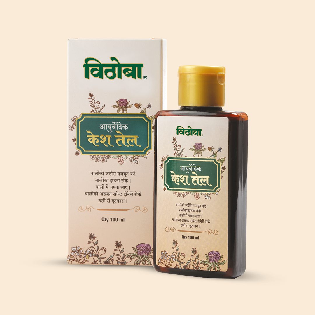 Vithoba Ayurvedic Kesh (Hair) Oil | Ayurvedic Anti Hairfall Oil | 100ml |