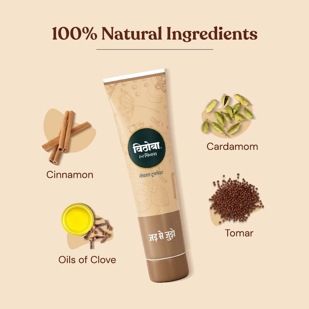 Vithoba Herbal Rootfix Toothpaste 150g |